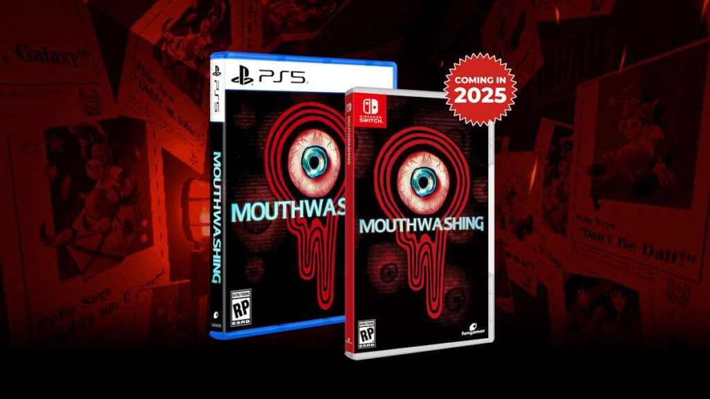 Mouthwashing - edições físicas PS5 e Switch
