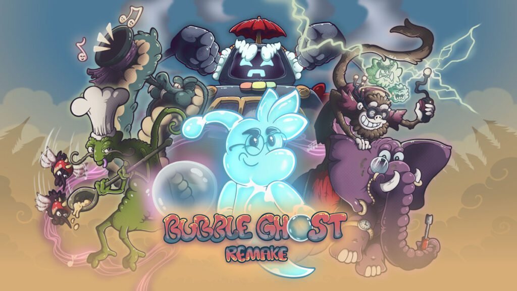Bubble Ghost Remake - key art