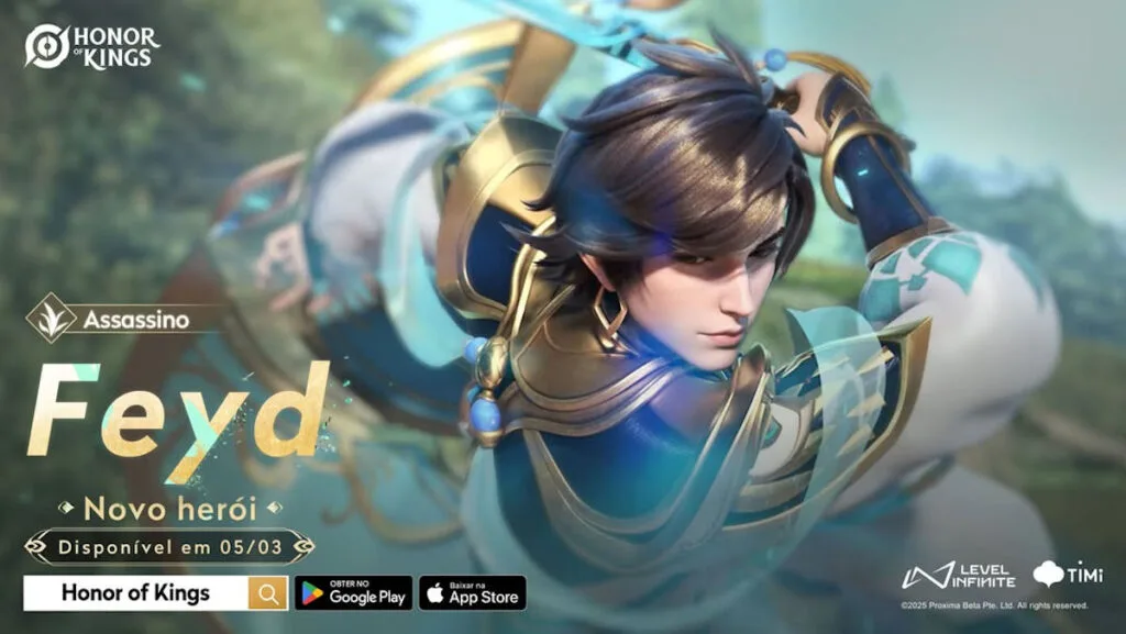 Honor of Kings recebe toque de magia com novo Herói e evento em atualização