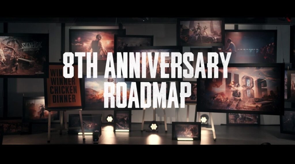 PUBG: BATTLEGROUNDS roadmap artwork