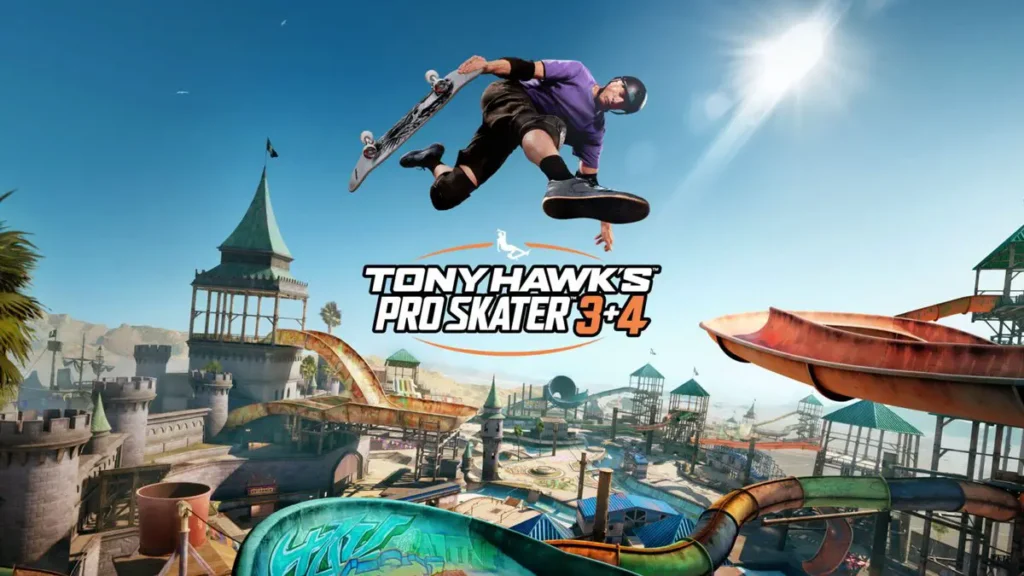 Tony Hawk's Pro Skater 3+4 key art