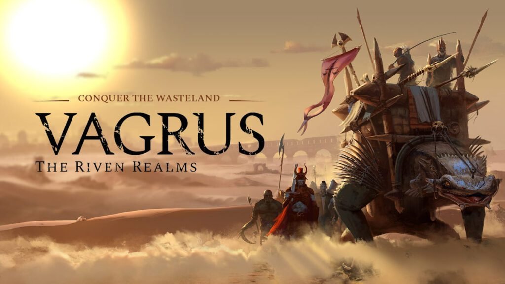 Vagrus - The Riven Realms key art