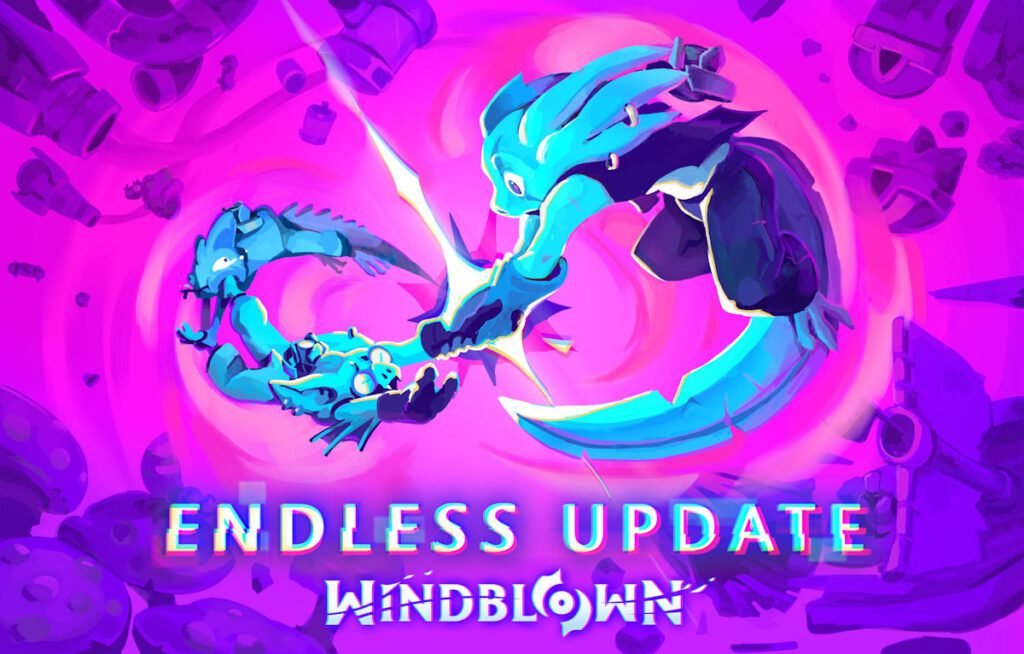 Windblown update key art