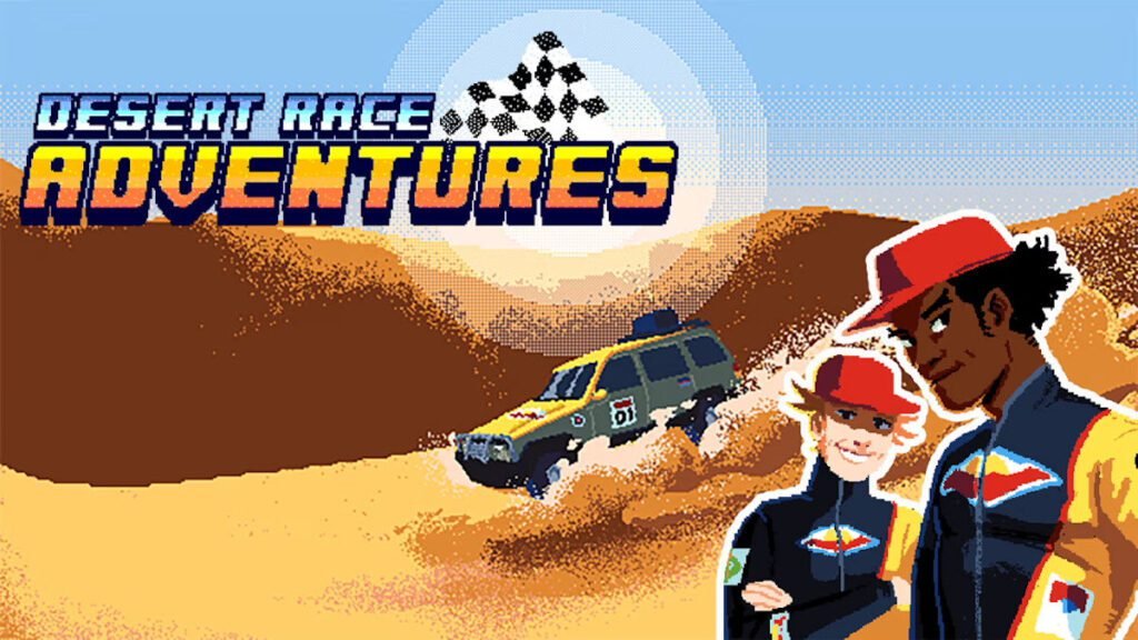 DESERT RACE ADVENTURES key art