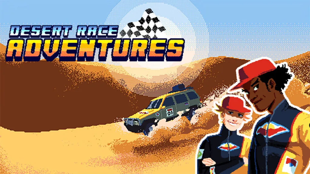 DESERT RACE ADVENTURES key art