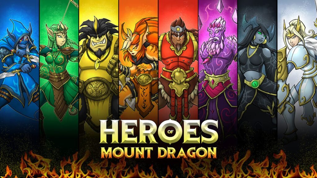 Heroes of Mount Dragon key art