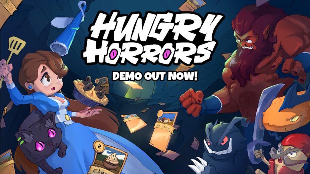 Hungry Horrors key art demo
