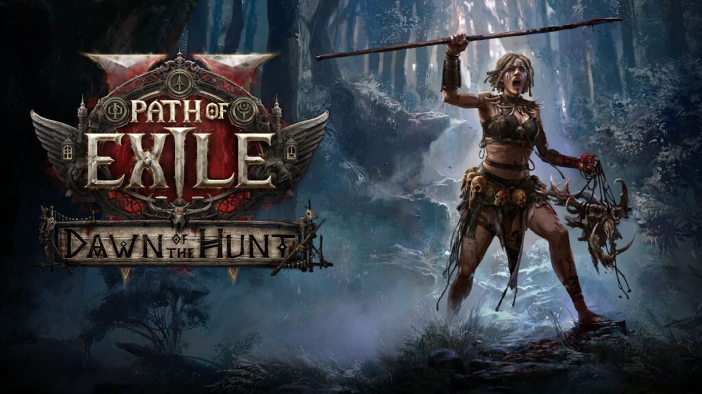 Path of Exile 2: O Despertar da Caçada key art