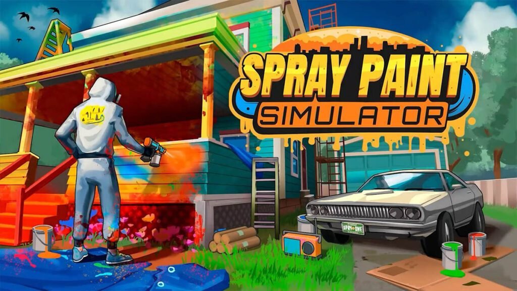 Spray Paint Simulator adiciona versões para Xbox Series e Xbox One e será lançado em maio