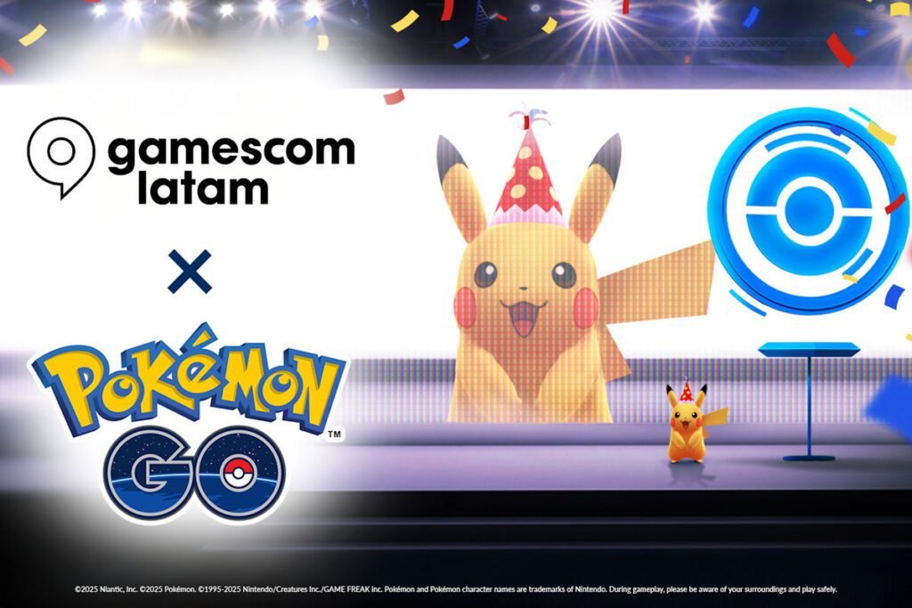 gamescom latam x Pokémon Go artwork