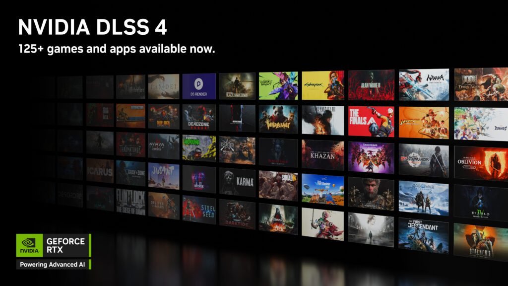 DLSS 4 - 125 games - NVIDIA