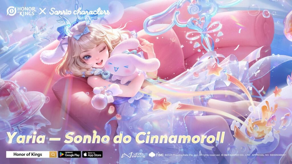 Honor of Kings Sanrio Yaria - artwork