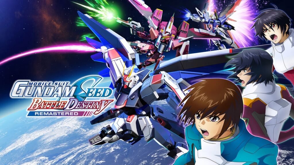 MOBILE SUIT GUNDAM SEED BATTLE DESTINY REMASTERED key art