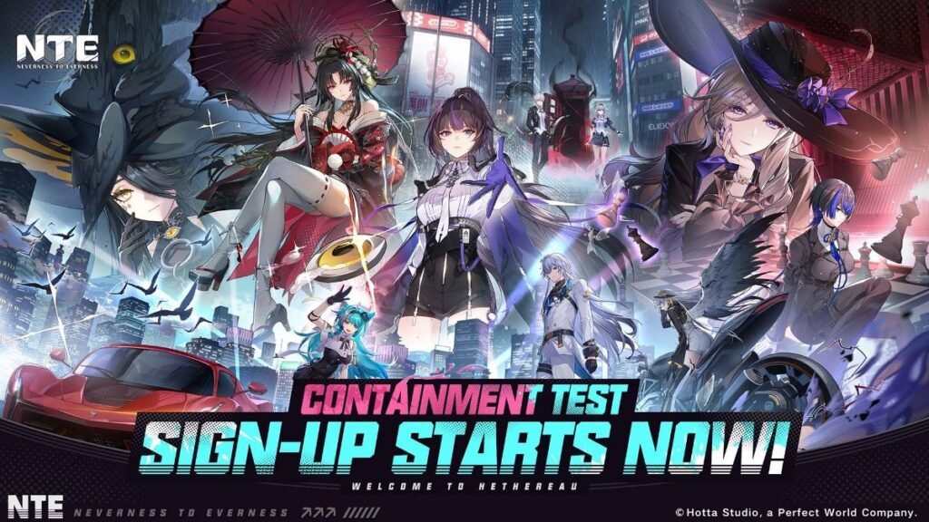 Neverness to Everness beta artwork