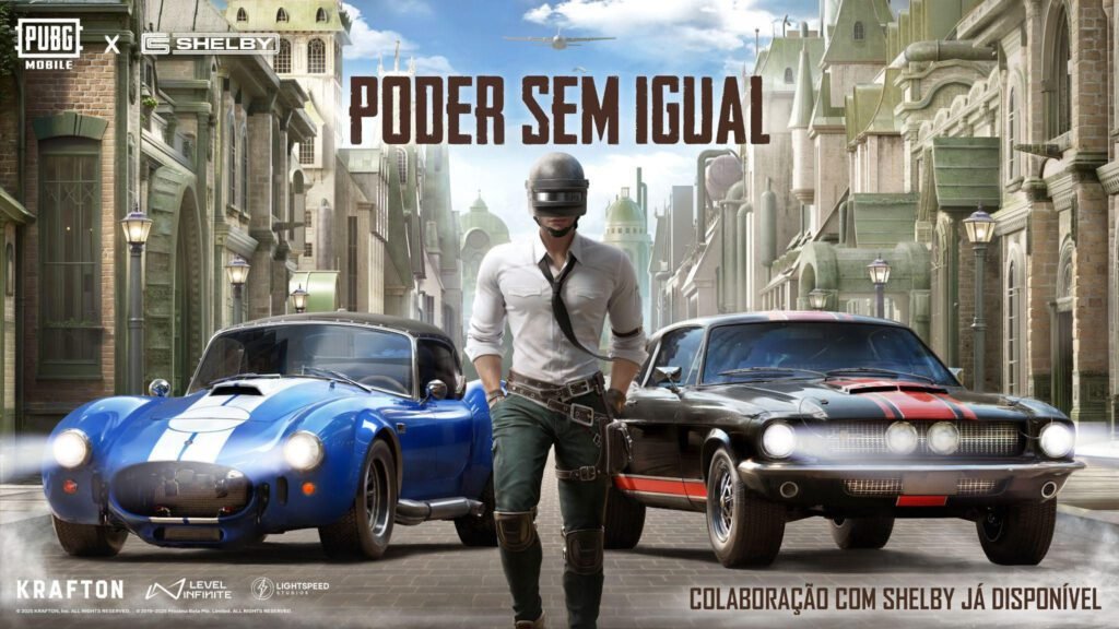 PUBG MOBILE x Shelby American Collab artwork