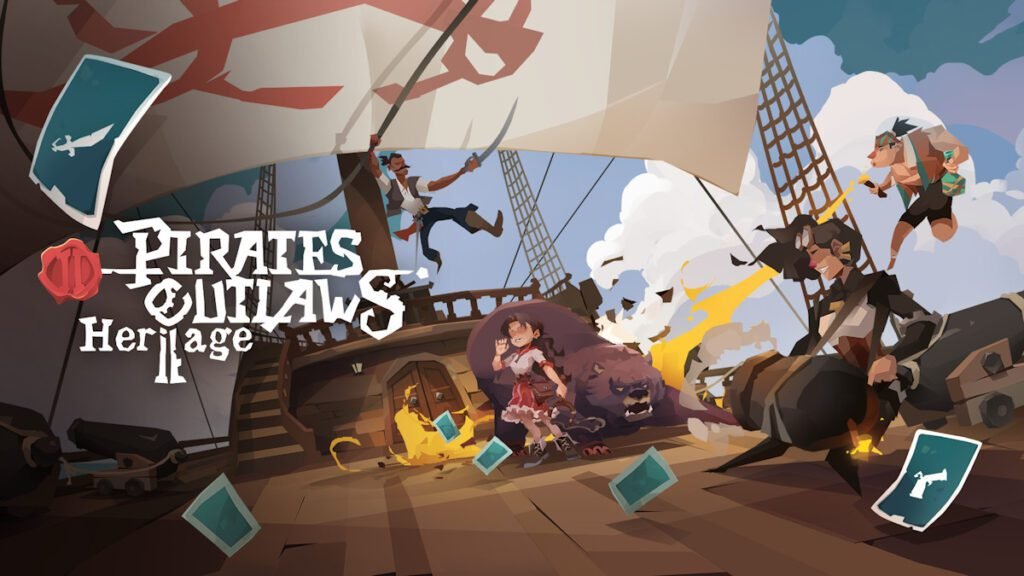 Pirates Outlaws 2: Heritage key art