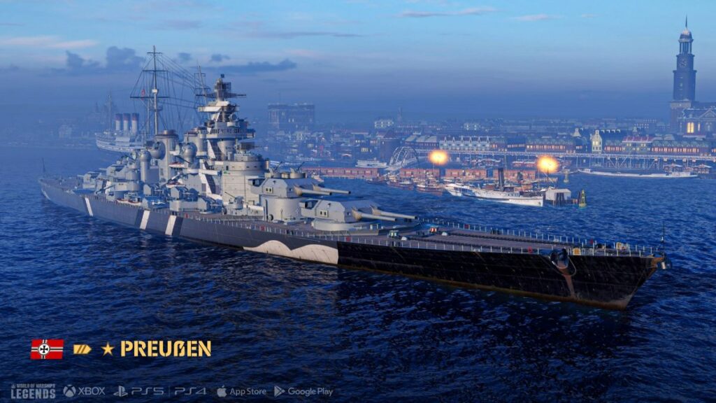 Encouraçado Preuben - World of Warships