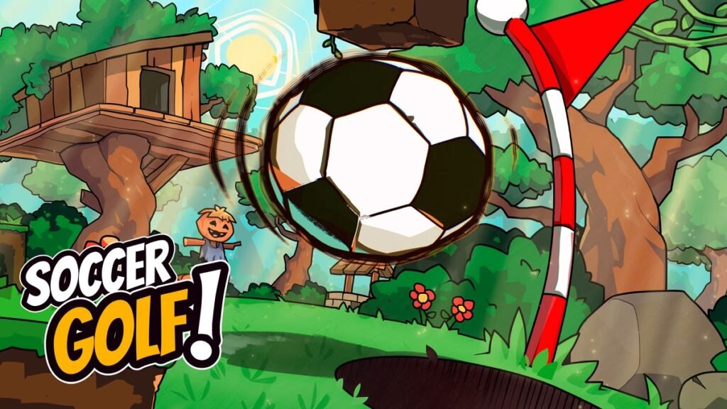 SoccerGolf! key art