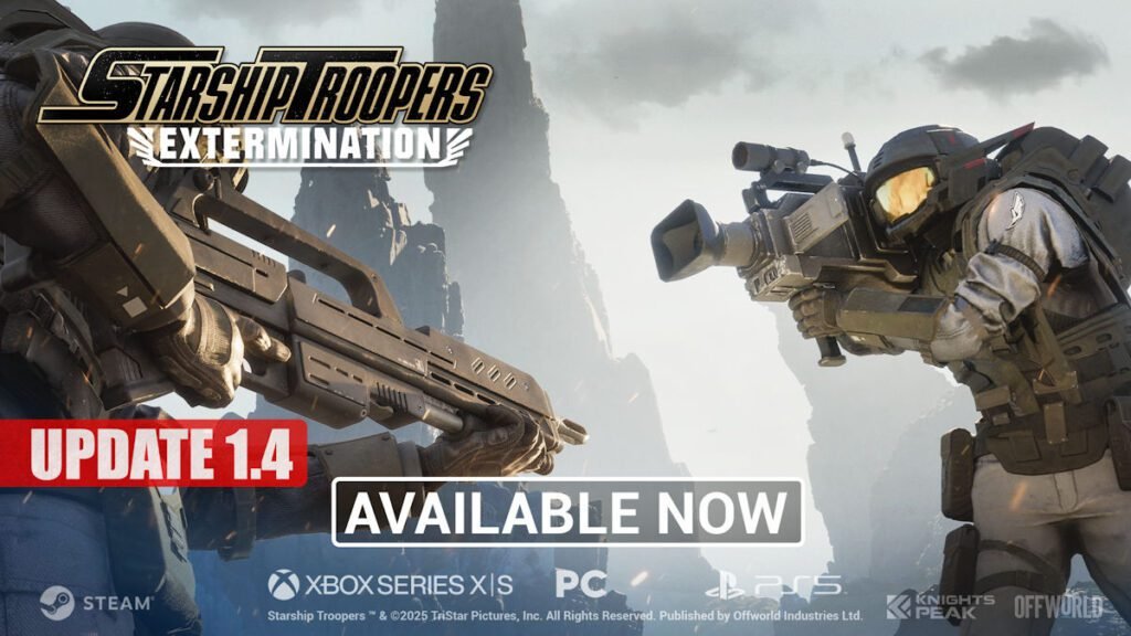 Starship Troopers: Extermination update 1.4