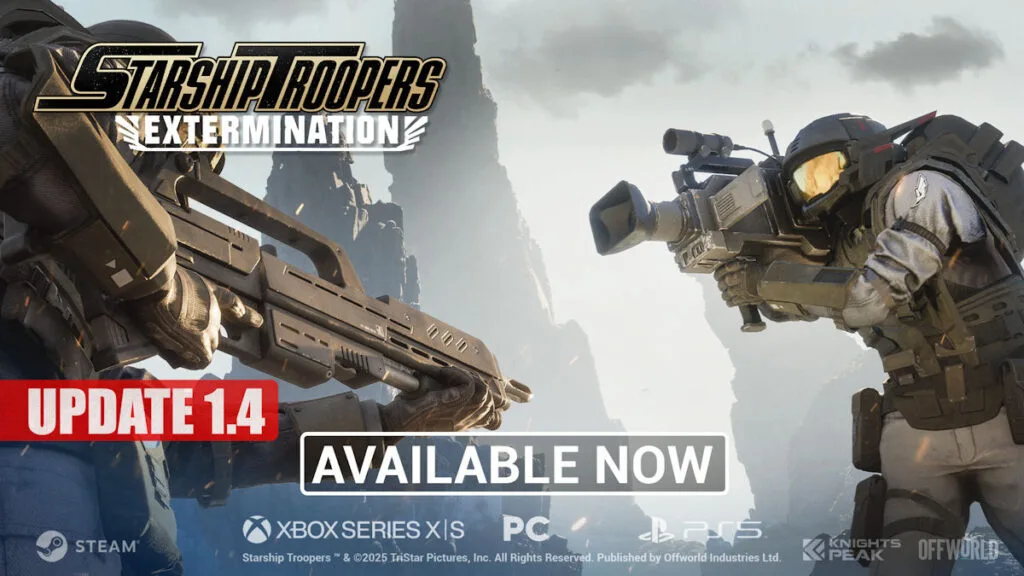 Starship Troopers: Extermination update 1.4