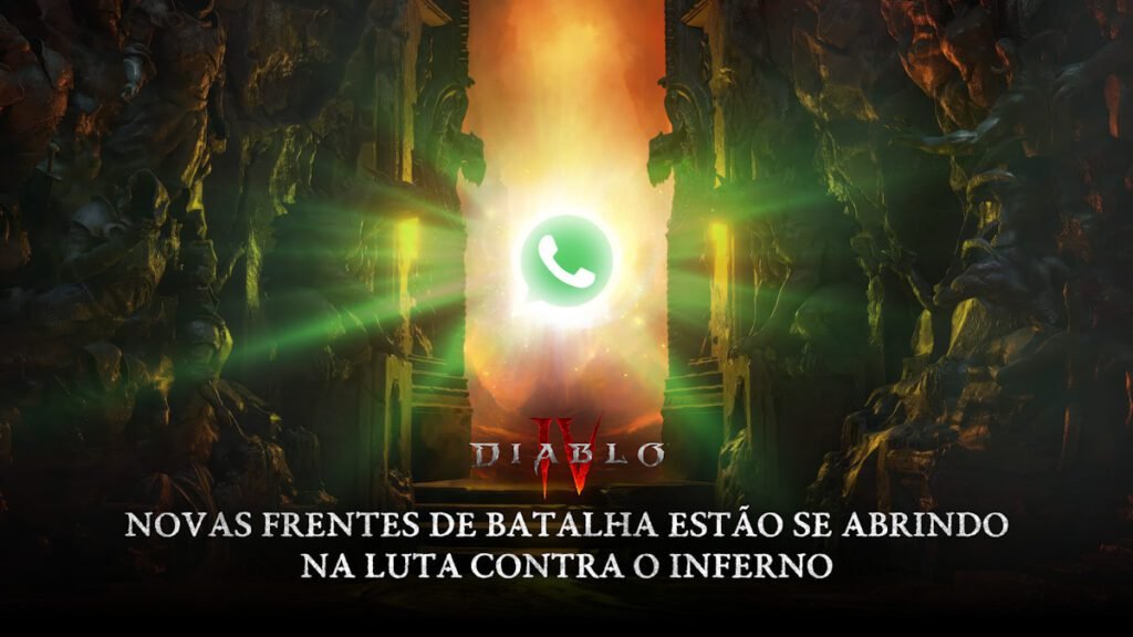 WhatsApp do Diablo IV para o Brasil artwork