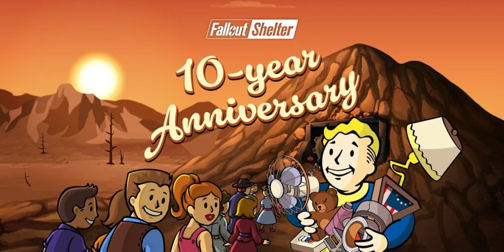 Fallout Shelter 10 anos artwork