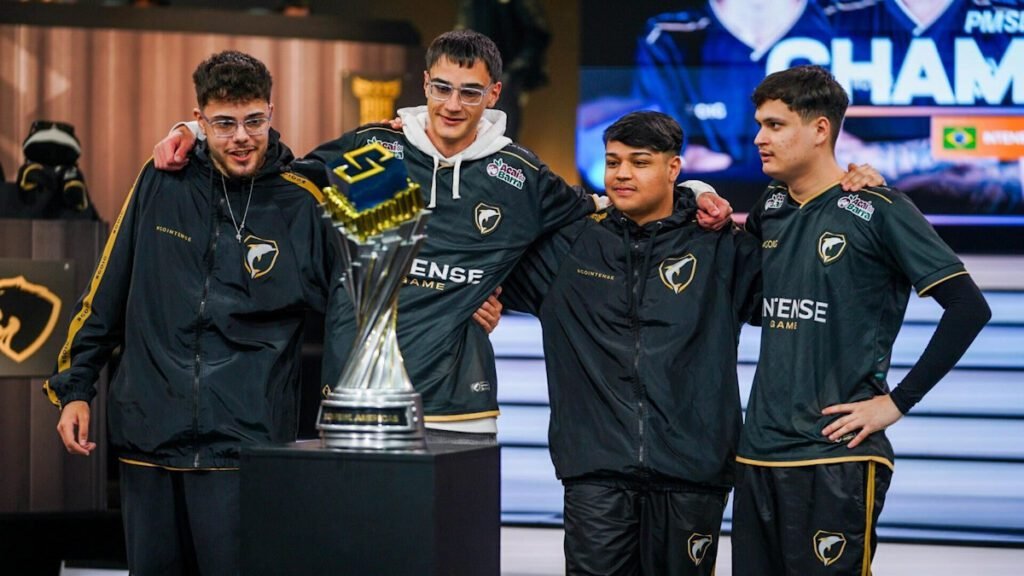 Intense Gaming Campeã da PMSL Americas Spring 2025