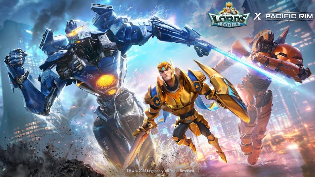 Lords Mobile X The Pacific Rim collab artwork