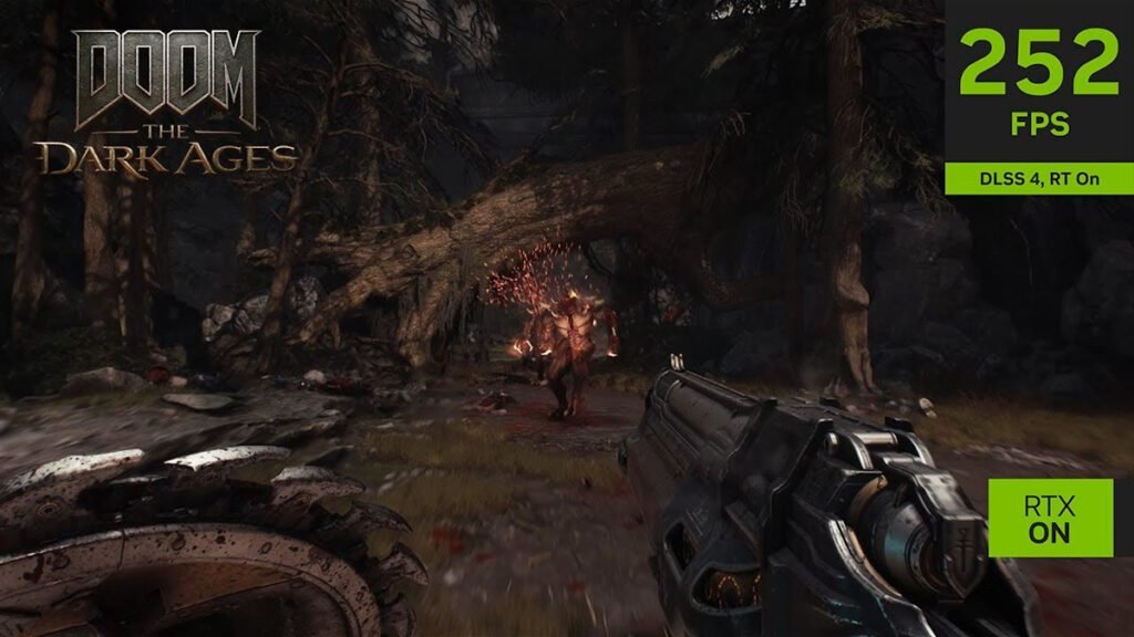 NVIDIA - Path Tracing está chegando em DOOM: The Dark Ages