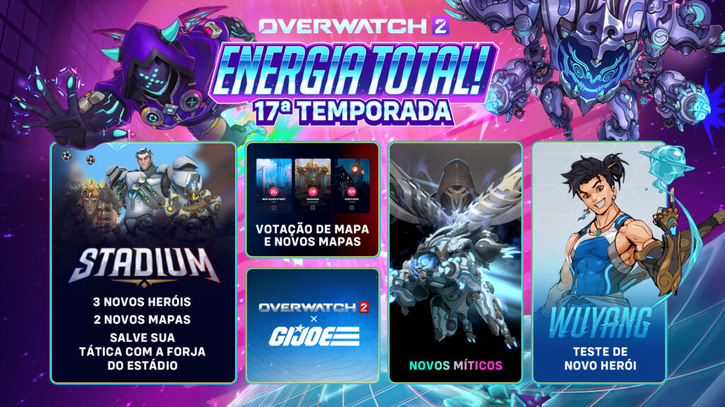 Evento Energia Total - Overwatch 2