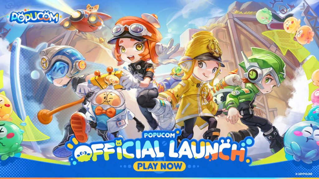 POPUCOM launch artwork