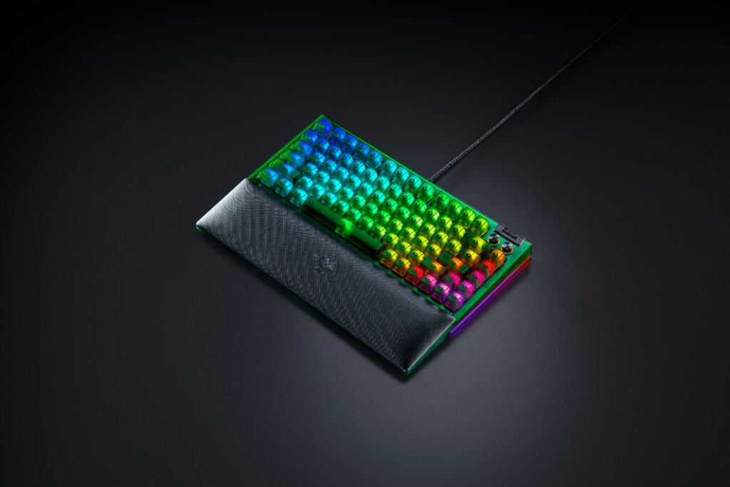 Razer BlackWidow V4 75% – Phantom Green Edition - Razer Phantom Collection