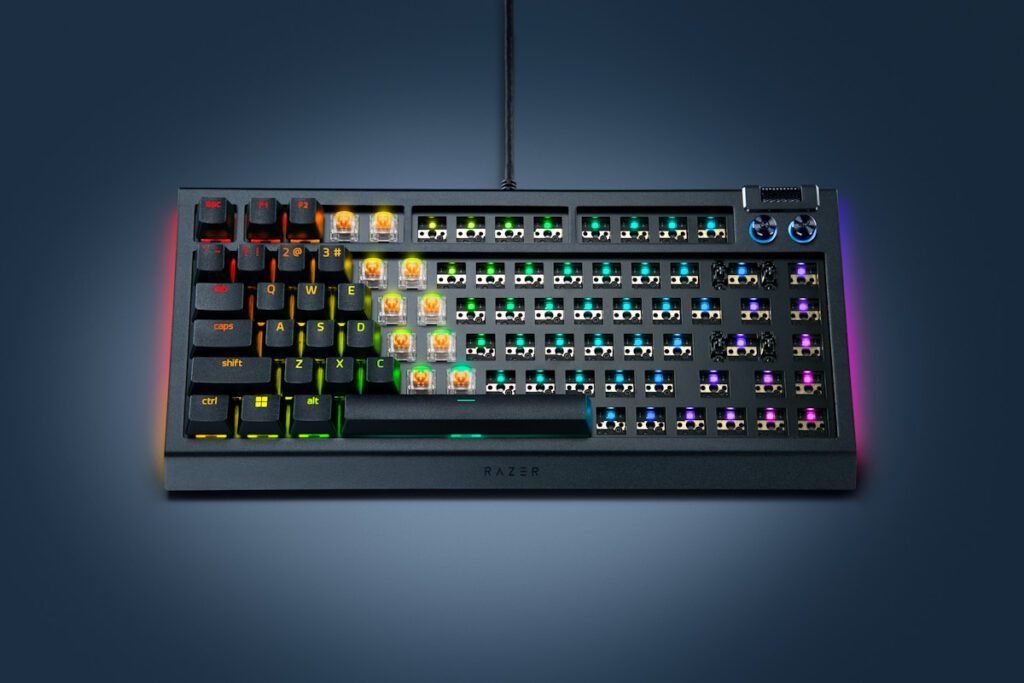 Razer BlackWidow V4 75% Barebones photo