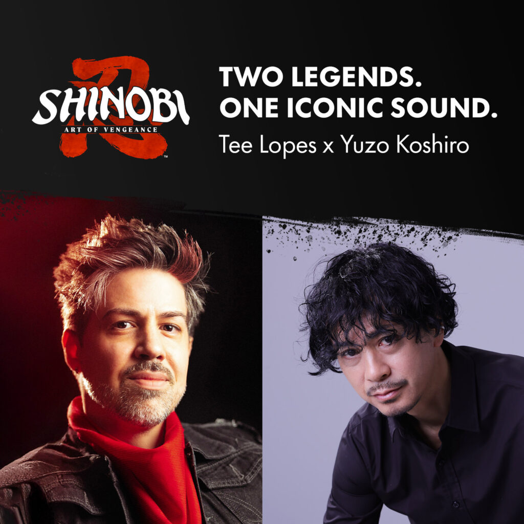 SHINOBI: Art of Vengeance - compositores Tee Lopes & Yuzo Koshiro
