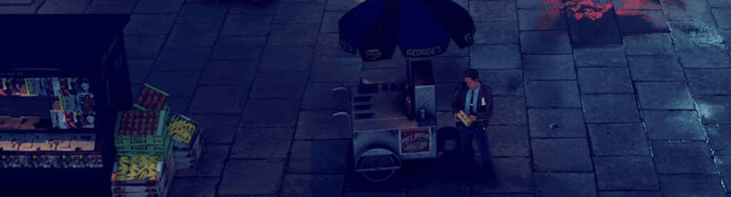 pausa para um hot dog