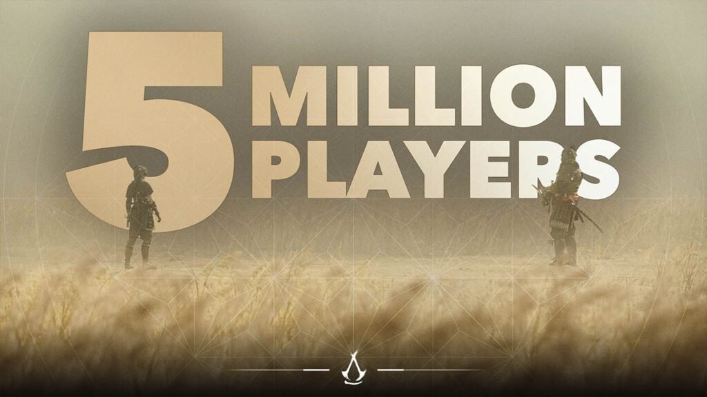 Assassin’s Creed Shadows ultrapassa 5 milhões de jogadores