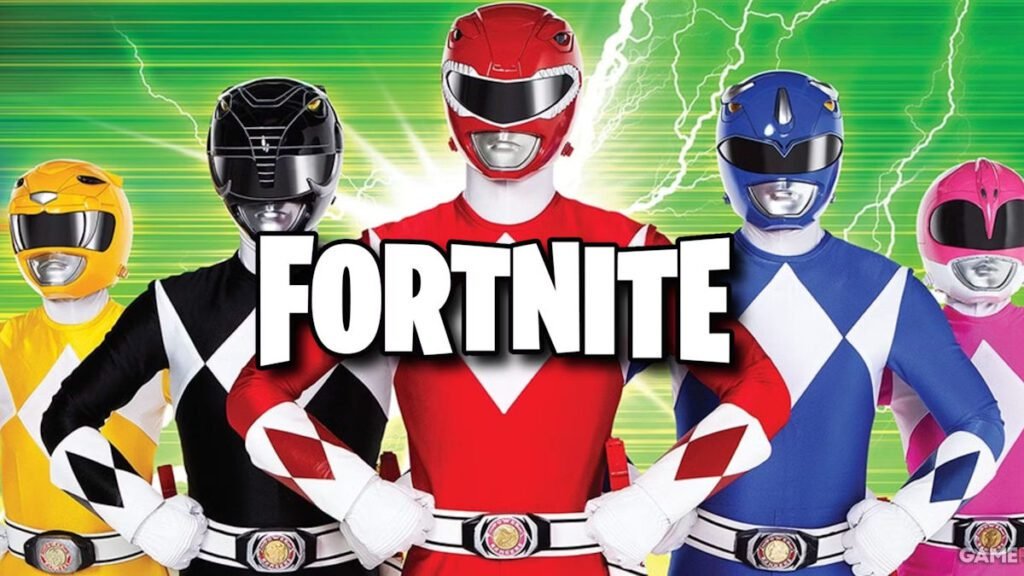 Fortnite x Power Rangers rumor artwork