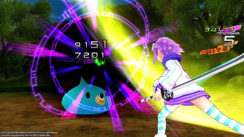 Hyperdimension Neptunia Re;Birth artwork - scene