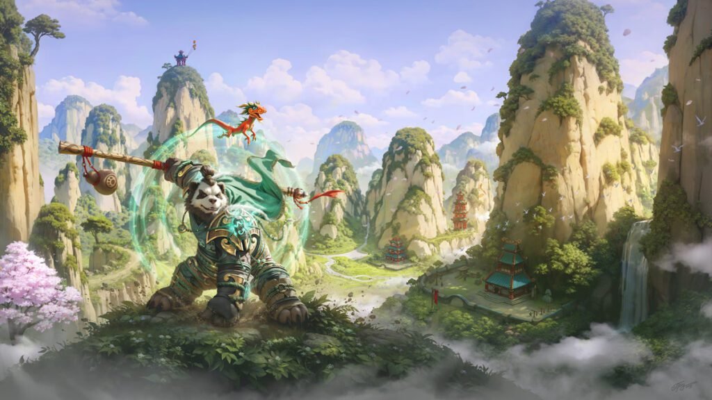 Mists of Pandaria Classic - World of Warcraft - screen artwork