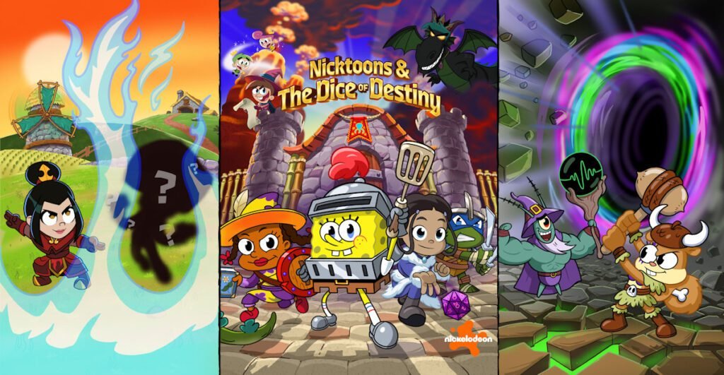 Nicktoons & the Dice of Destiny artwork