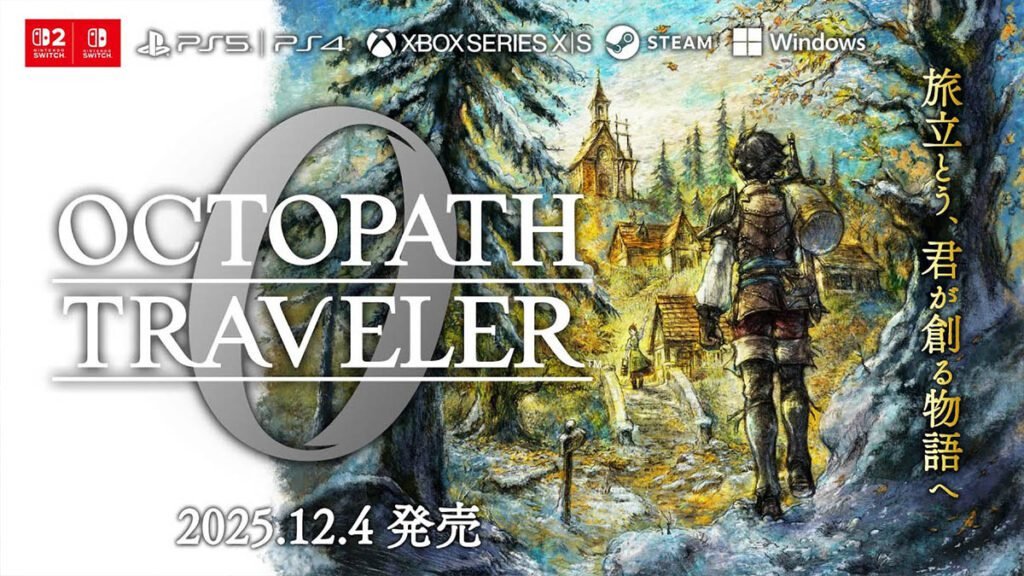 Octopath Traveler 0 é anunciado para PS5, Xbox Series, Switch 2, PS4, Switch e PC
