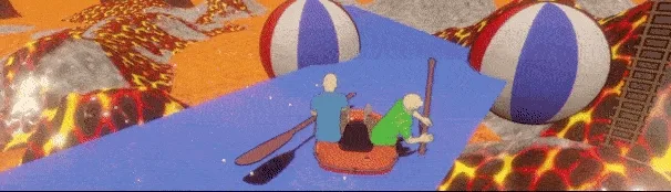 Reme, reme, reme seu barco... - Paddle Paddle Paddle
