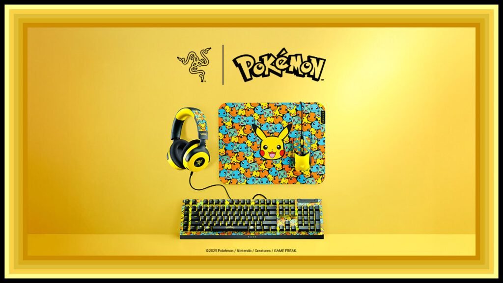 Coleção Razer | Pokémon chega em breve à América Latina