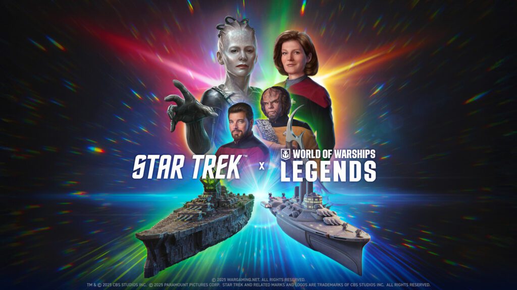 Star Trek x World of Warships legends collab