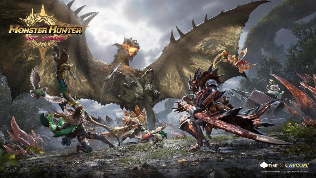 Monster Hunter Outlanders - Tokyo Games Show artwork