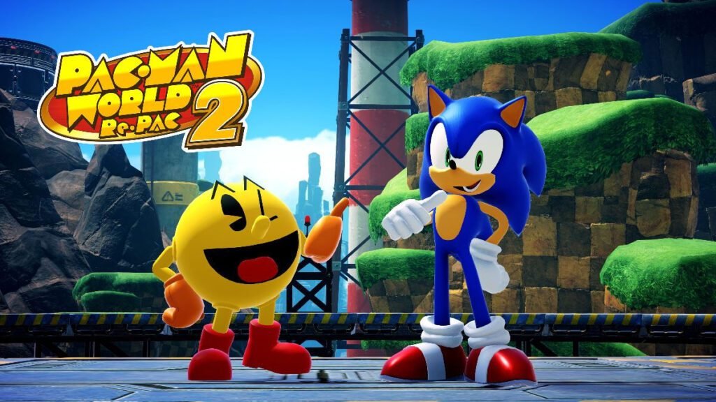 Pac-Man World 2: RePAC x Sonic artwork