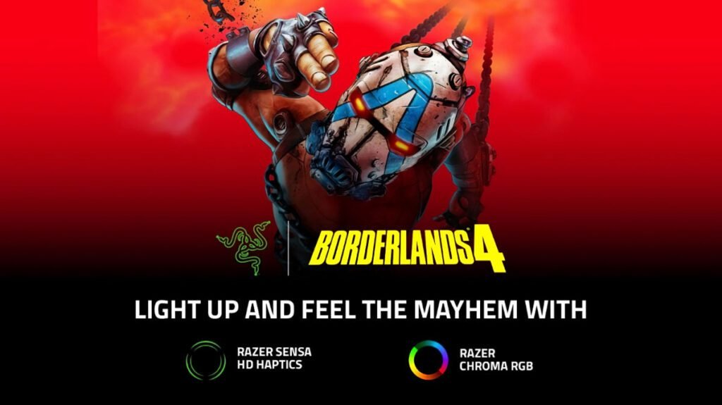 Borderlands 4 x Razer artwork gamescom 2025