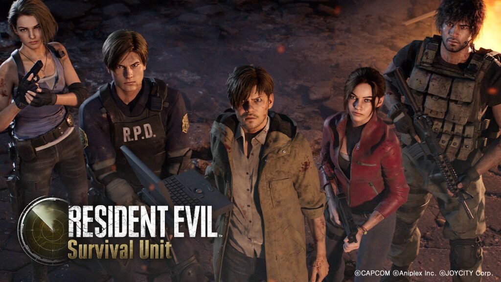 Resident Evil Survival Unit new trailer artwork