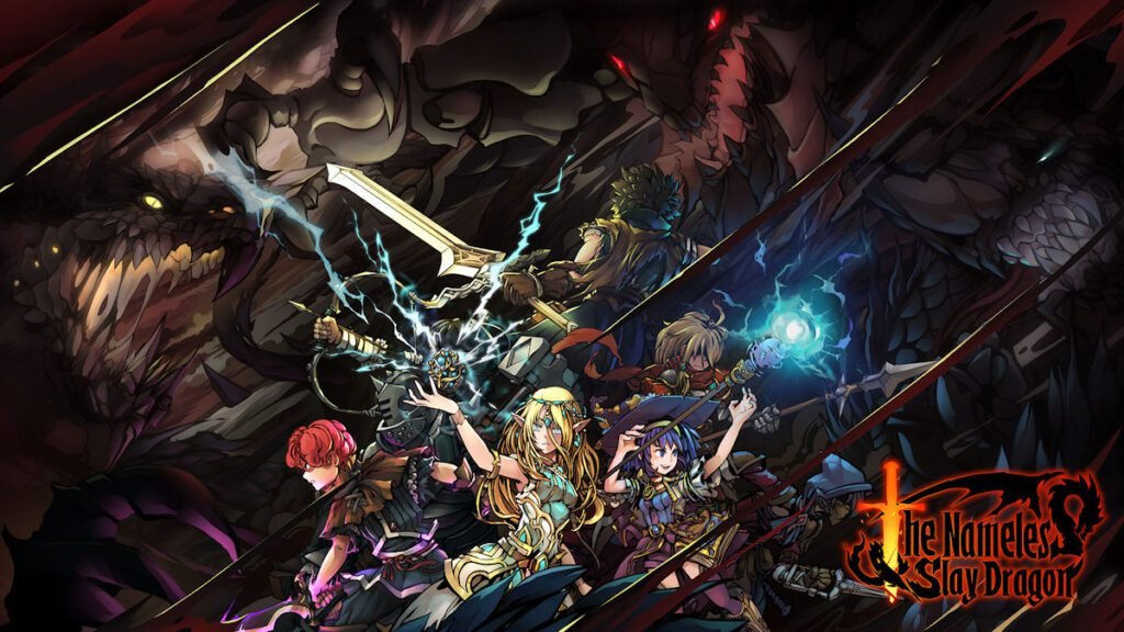 The Nameless: Slay Dragon Switch launch key art
