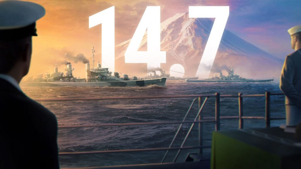 World of Warships update 14.7 artwork